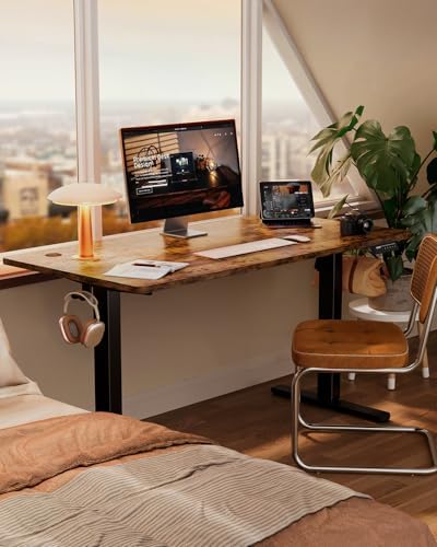  ErGear Escritorio Elevable Eléctrico para Trabajo y Estudios
| ErGear Mesa de Oficina Ajustable en Altura con Tablero E