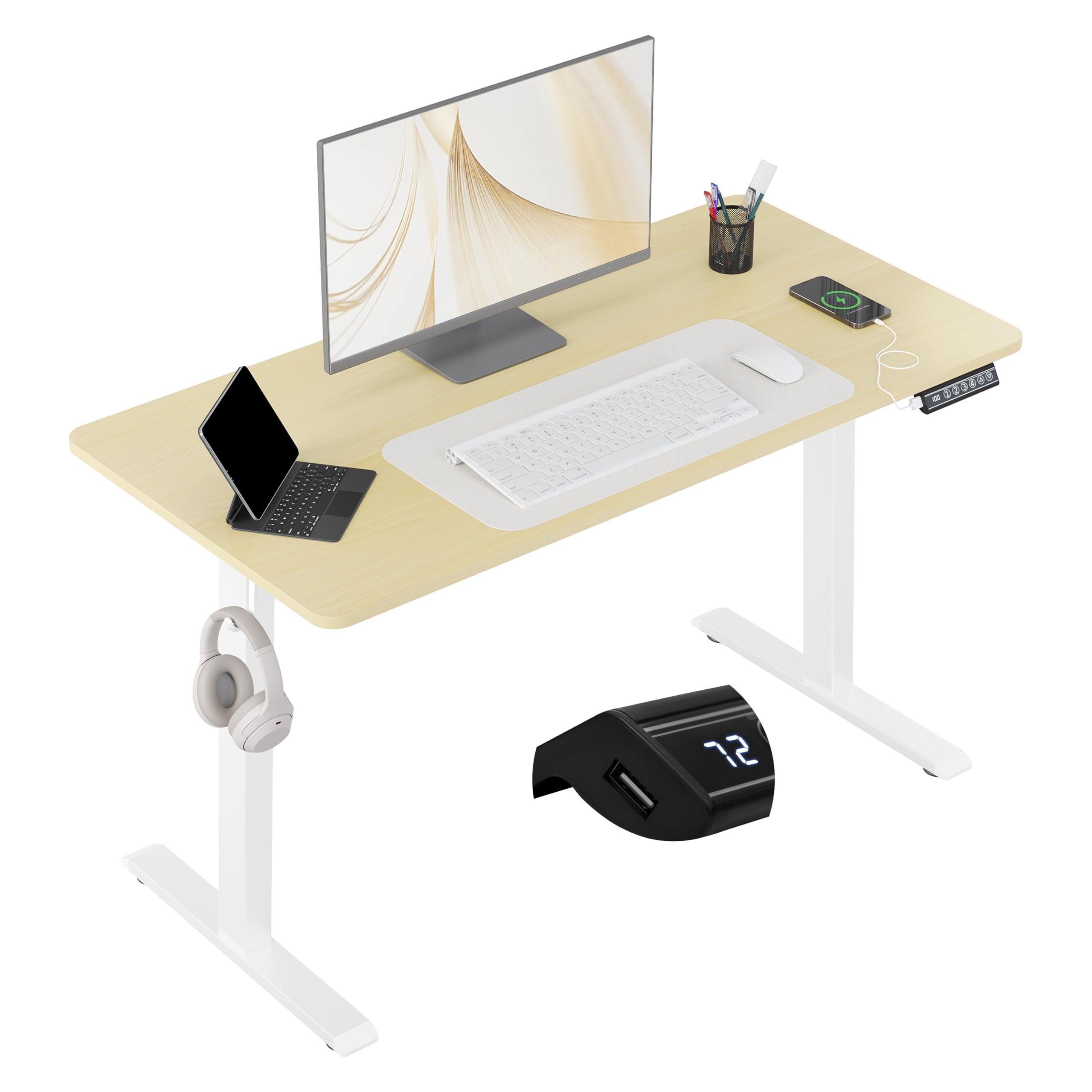  Escritorio Elevable Eléctrico WOLTU Ergonómico para Trabajo Remoto
| Escritorio Regulable en Altura WOLTU con Puerto US